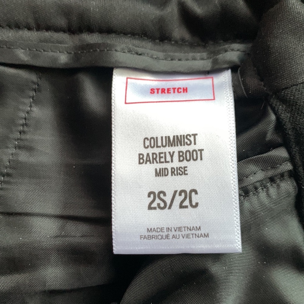 Express - 2S Columnist Barely Boot Mid-rise Pants - Picture 6 of 6